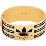 adidas x Gucci enamel and crystal cuff bracelet