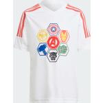 Witte adidas Avengers Kinder T-shirts  in maat 128 