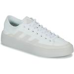 Witte adidas Lage sneakers  in 40,5 met Hakhoogte tot 3cm voor Dames 