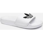 Witte Synthetische adidas Originals Adilette Sandalen  in 44,5 voor Heren 