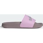 Lila adidas Adilette Metallic Metallic sandalen  voor de Zomer  in maat 43 voor Dames 