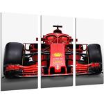 Houten Sebastian Vettel Scuderia Ferrari Schilderijen 