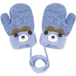 Blauwe Kinder handschoenen voor Babies 