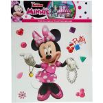 AG Design Disney Minnie Mouse kinderkamer muursticker, pvc-folie (ftalate-free), meerkleurig, 30 x 30 cm