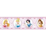 AG Design Disney Prinsessen, zelfklevende rand, muursticker, folie, meerkleurig, 500 x 14 cm