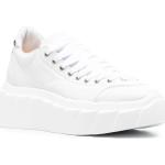 Witte Kalfsleren AGL Wedge sneakers  in 40 in de Sale voor Dames 