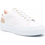 Witte Rubberen AGL Damessneakers  in maat 41 met Studs in de Sale 