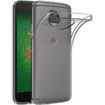 Transparante Siliconen Motorola Moto G5S Plus hoesjes type: Bumper Hoesje 