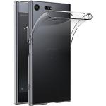 Transparante Siliconen Sony Xperia XZ Premium hoesjes type: Bumper Hoesje 