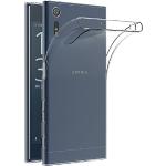 Transparante Siliconen Sony Xperia XZ hoesjes type: Bumper Hoesje 