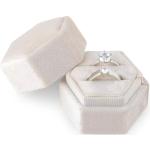 Beige Diamanten Verlovingsringen  voor een Ceremonie 