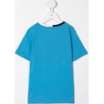Aigner Kids Tweekleurig T-shirt - Blauw