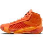 Oranje Nike Jordan Basketbalschoenen  in maat 35,5 met motief van Basketbal voor Dames 