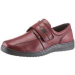 Rode Leren Antislip Classic Klittenband schoenen  in 40 met Klittenbandsluitingen voor Heren 