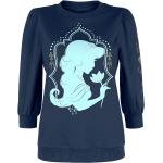 Donkerblauwe Polyester Aladdin Adventurer Aladdin Effen sweatshirts Ronde hals  in maat S voor Dames 