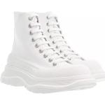 Witte Rubberen Alexander McQueen Sneaker laarzen voor Dames 
