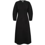 Casual Zwarte Polyester InWear Jurken met lange mouwen  in maat XL met Lange mouwen Midi / Kuitlang voor Dames 