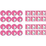 Roze Hello Kitty Wegwerpservies 