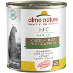 almo nature HFC Natural Kattenvoer, nat - kippenfilet 12 stuks (12 x 280 g)