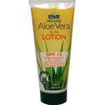 Zonnebrandcremes Organisch met Aloe Vera met bescherming Vanaf SPF 15 voor Dames 
