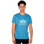 Blauwe Alpha Industries Inc. T-shirts  in maat 3XL voor Heren 