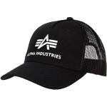 Zwarte Alpha Industries Inc. Trucker caps  in Onesize voor Heren 