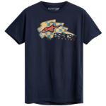 Marine-blauwe Alpinestars T-shirts 