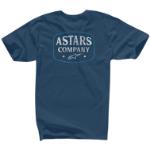 Marine-blauwe Alpinestars T-shirts 