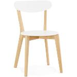Scandinavische Witte Design stoelen 