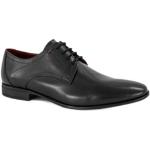 Zwarte AM Shoes Veterschoenen  in maat 43 met Hakhoogte tot 3cm met Vetersluitingen voor Heren 