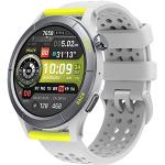 Sport Blauwe GPS Smartwatches voor Outdoor met 24 uur met Hartslag Monitor Rond 