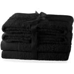 Zwarte Badhanddoeken  in 50x100 10 stuks 