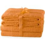 Oranje Badhanddoeken  in 50x100 10 stuks 