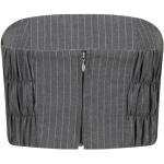 Grijze Polyester America Today Gestreepte Strapless tops Strapless halslijn  in maat XL in de Sale voor Dames 