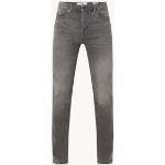 America Today Neil slim fit jeans met biologisch katoen - Donkergrijs