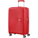 American Tourister Soundbox - Spinner S uitbreidbaar handbagage, rood (coral red), M (67 cm - 81 L), Spinner M (67 cm - 81 L)