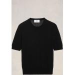 Zwarte Viscose Ami Paris T-shirts met ronde hals Ronde hals  in maat L voor Heren 