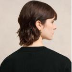 Zwarte Jersey Ami Paris T-shirts met ronde hals Ronde hals  in maat L Bio voor Dames 