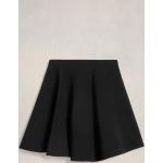 Zwarte Wollen High waist Ami Paris Skater skirts  in maat L Mini voor Dames 