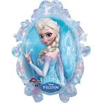 Multicolored Amscan Frozen Elsa Ballonnen 