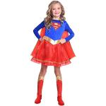 (9906074) Girls Classic Warner Bros Supergirl Child Kids Fancy Dress Costume (4-6 Years)