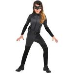 Amscan 9906134 Meisjes Classic Warner Bros Catwoman Kind Kids Fancy Dress Kostuum (10-12 jaar), Zwart