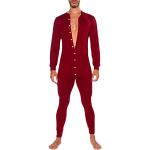 Casual Rode Flanellen Geweven Pyjamabroeken  voor een Kerstmis  in maat XL 1 stuk in de Sale voor Heren 