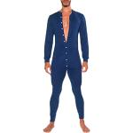 Casual Marine-blauwe Flanellen Geweven Pyjamabroeken  voor een Kerstmis  in maat XL 1 stuk in de Sale voor Heren 