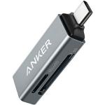 Anker 2-in-1 USB-C geheugenkaartlezer voor SDXC, SDHC, SD, MMC, RS-MMC, micro-SDXC, micro-SD, micro-SDHC en UHS-I kaarten