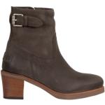 Ankle Boot 5,5 Cm Waxed Grain Leather Grey