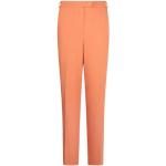 Flared Oranje Polyester High waist Damespantalons  in maat XS 
