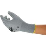 Ansell EDGE 48-129 Werkhandschoenen voor dames en heren, multifunctionele handschoen voor doe-het-zelf, thuisverbetering en mechanische toepassingen, grijs, maat 9 (12 paar)