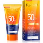 Beige vrij van olie Eveline Cosmetics Rimpelverminderende Zonnebrandcremes Crème met Anti-oxidanten voor Pigmentatie in de Sale 
