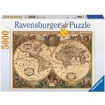 Ravensburger 5.000 stukjes Legpuzzels  in 5000 st met motief van Wereldkaart 